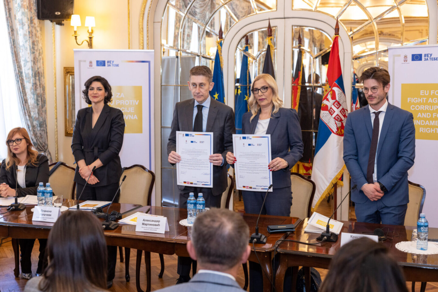 Signing of the Joint Statement between the Ministry of Justice and the Ministry of State Administration and Local Self-Government for improving the implementation of the Law on Free Legal Aid
